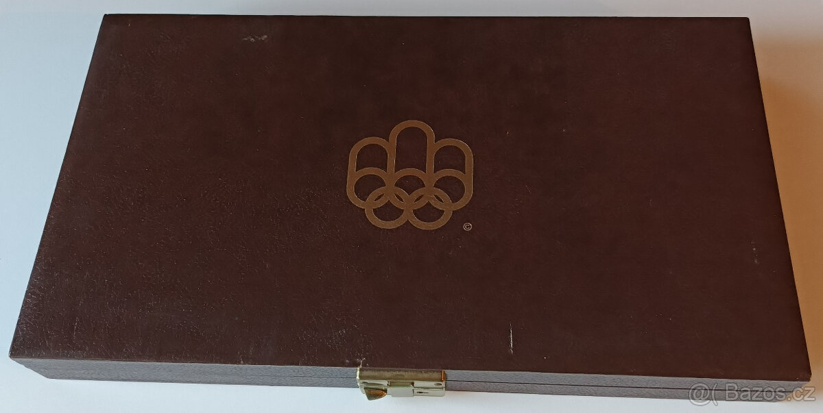 Olympiáda Montreal 1976 sada 28 stříbrných mincí
