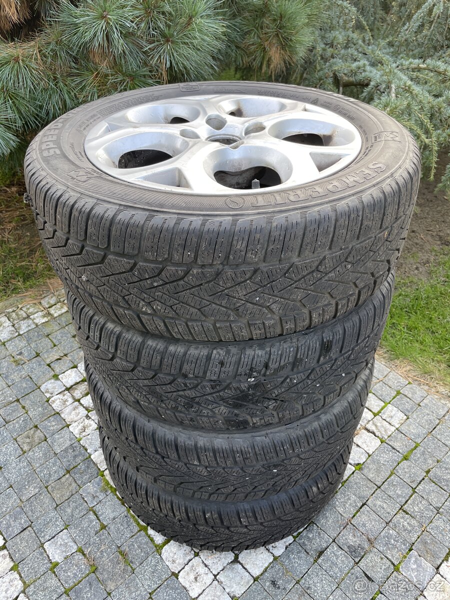 Sada 4ks alu zimních kol na Citroen