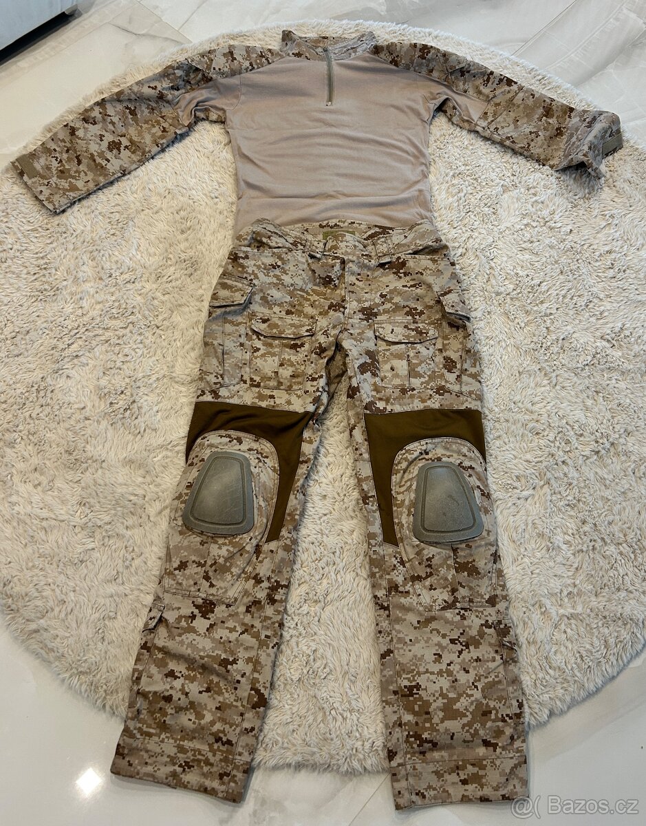 Bojová uniforma na airsoft