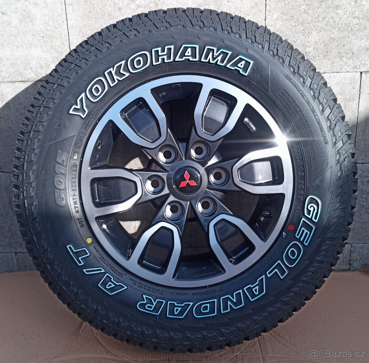 Nové celoroční alu + kola Mitsubishi L 200
