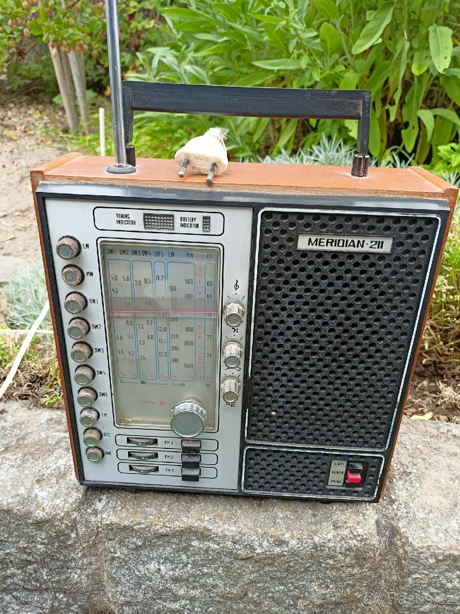 Tranzistorové rádio Meridian II.