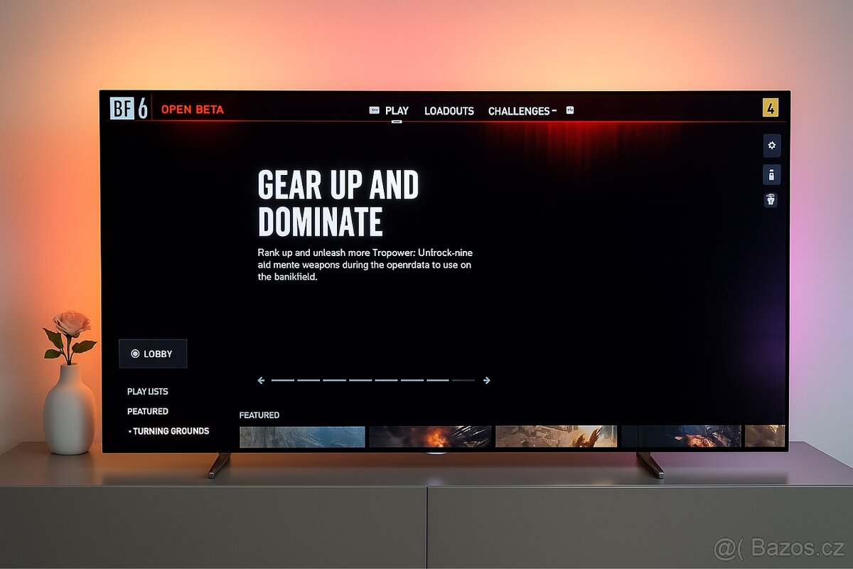 Televize. Philips 65OLED706/12