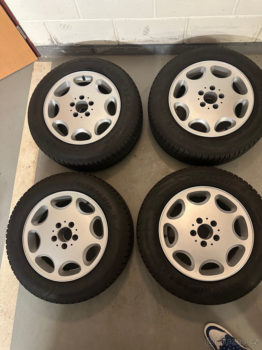 Mercedes Benz 16” ALU kola W124 R129 W201 Original