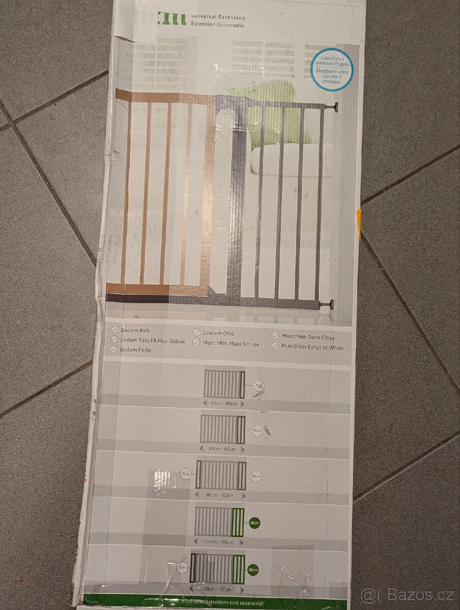 Lindab rozšíření dětské zábrany 28cm