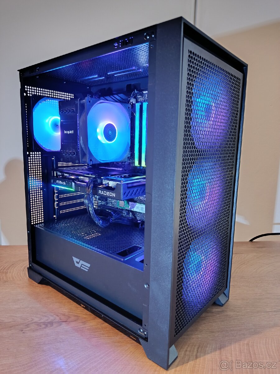 Herní PC: RX 9060xt, Ryzen 7 5800x, 32Gb ram, ZÁRUKA