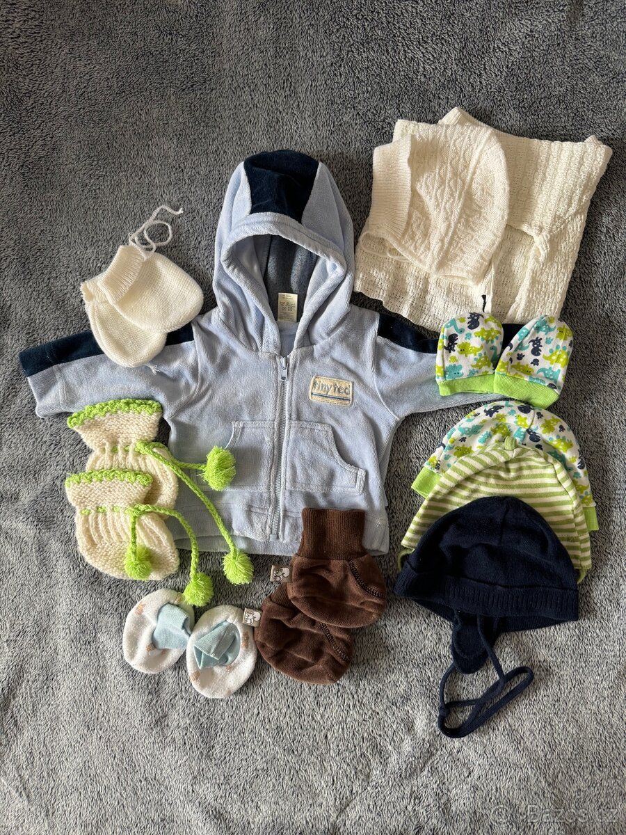 Mix oblečení pro miminko vel.56-62 (85ks)