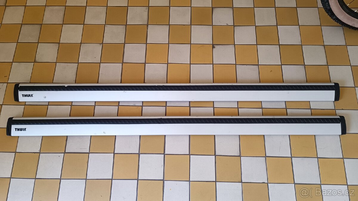 Thule WingBar + patky 754 + kit na Octavii 3 ( bez hagusů)