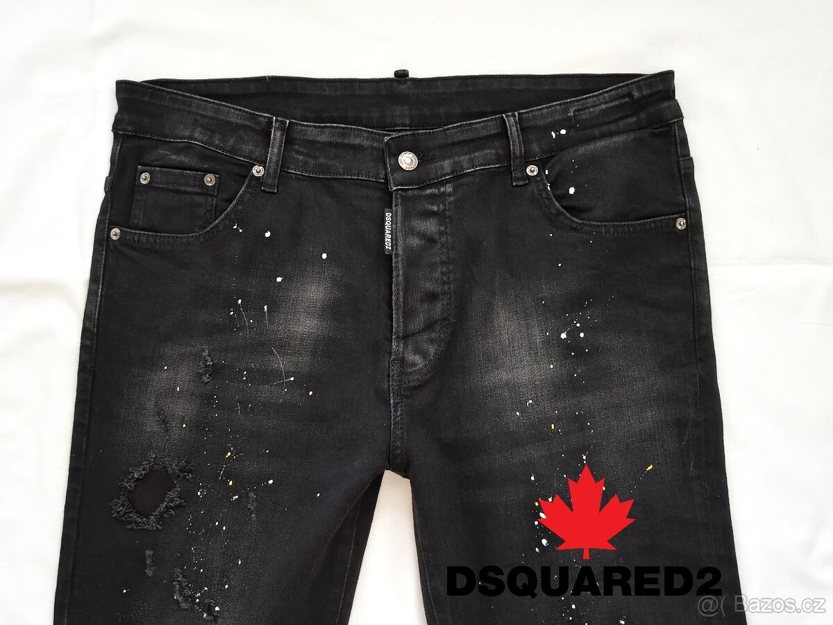 Prémiové pánské džíny DSQUARED2 - vel. 54