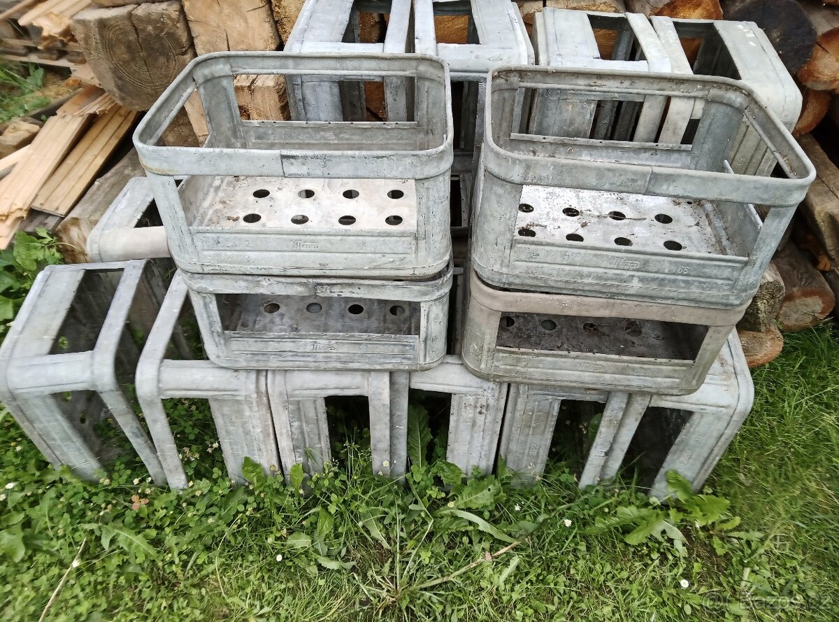 Plechová přepravka pozink