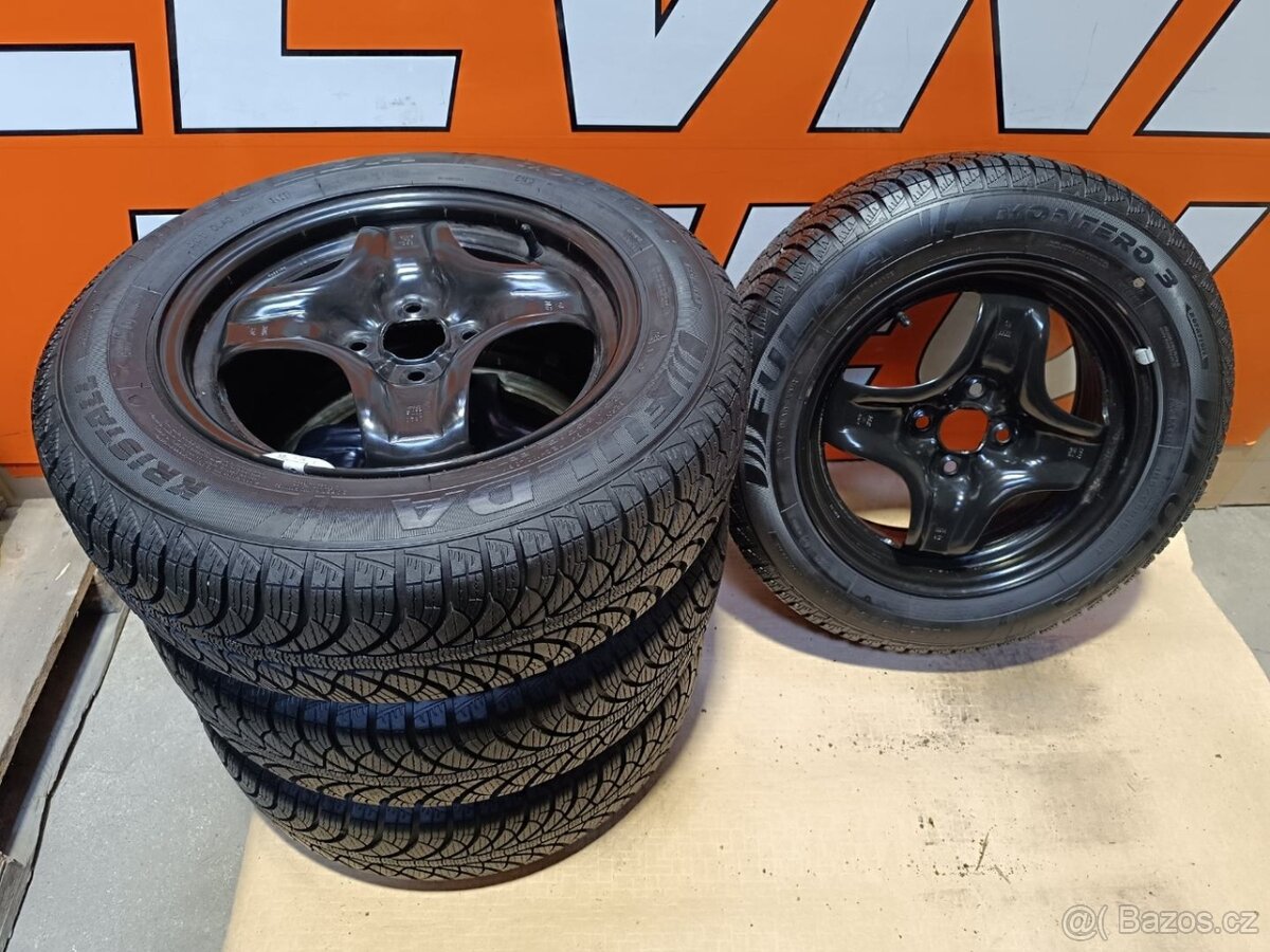 Kola pro Opel Corsa 6x15'' + zimní pneu DEMO SADA