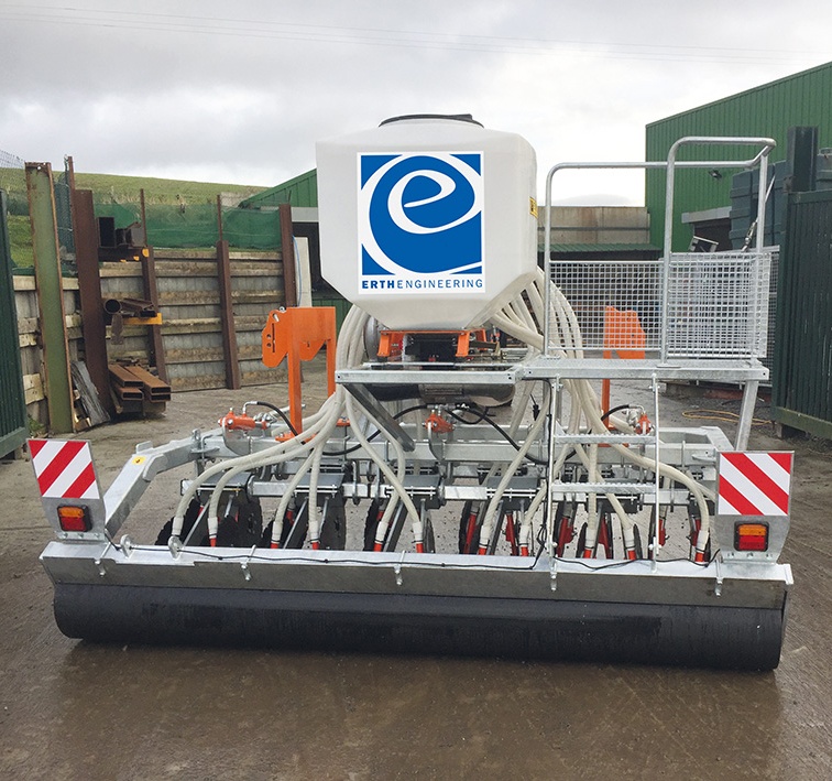 Secí stroj pro přísev TTP