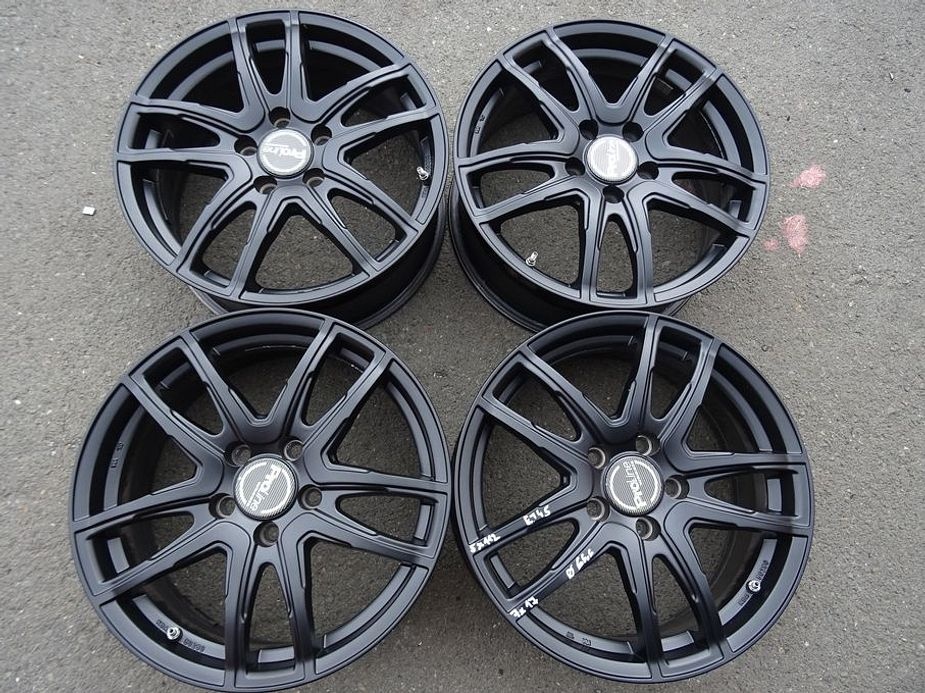 Alu disky černé Proline, 17", 5x112, ET 45, šířka 7J