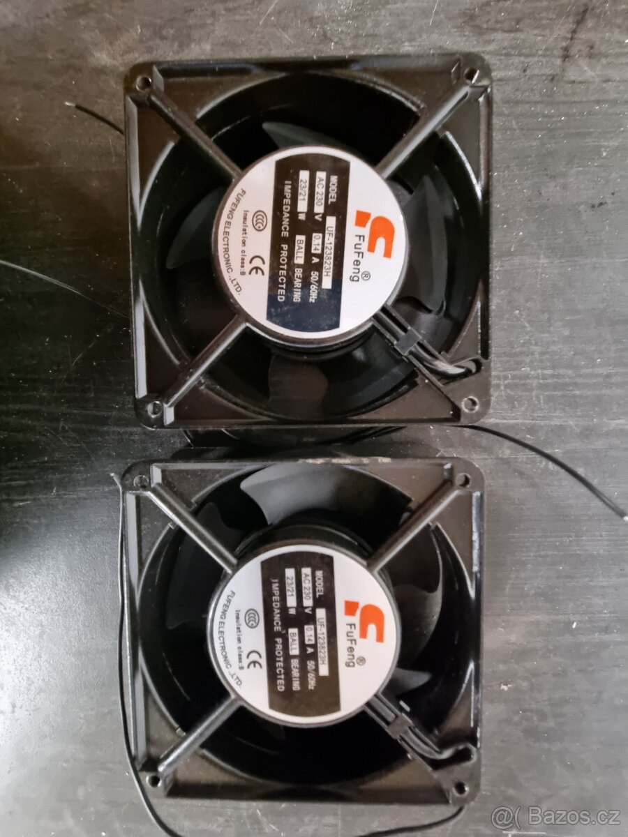 ventilátor 230Volt 120x120mm nový