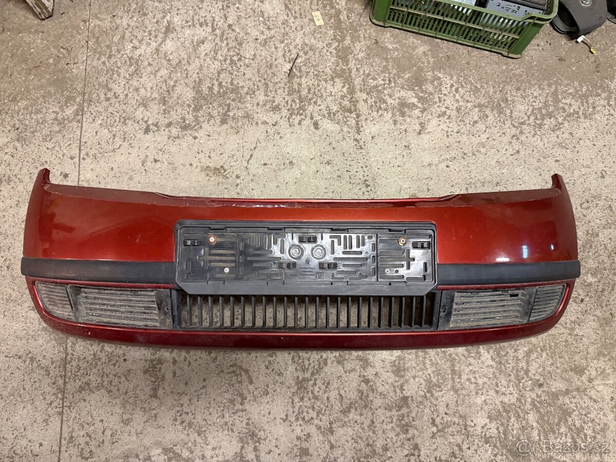 Přední nárazník Škoda Fabia 1 červený