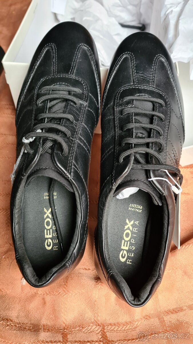 Geox černé kožené nové č.41