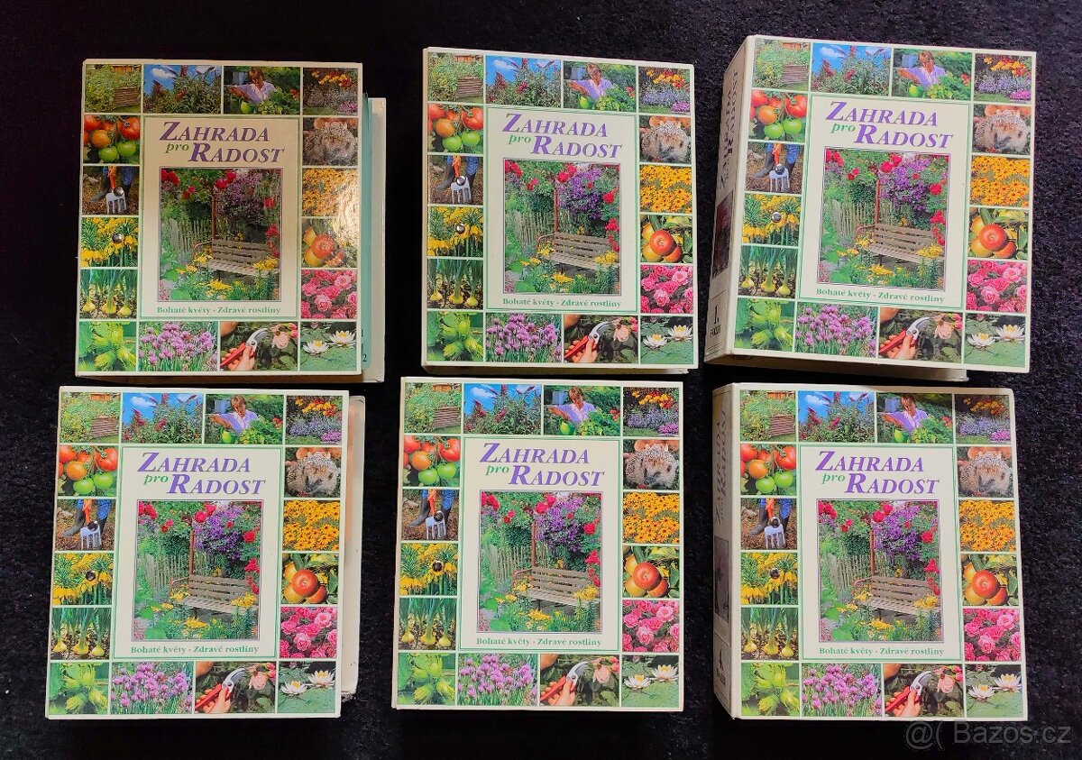 Zahrada pro radost - karty v pořadači