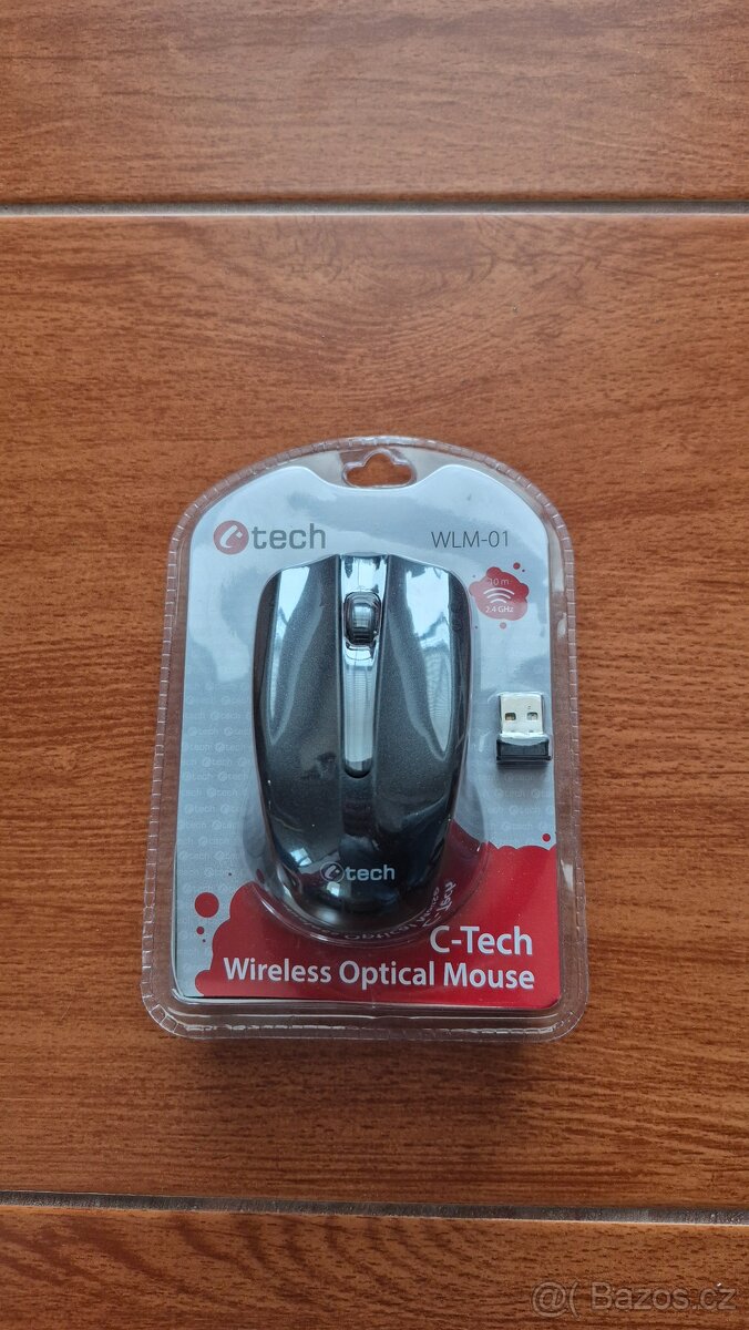 Bezdrátová myš C-TECH WLM-01