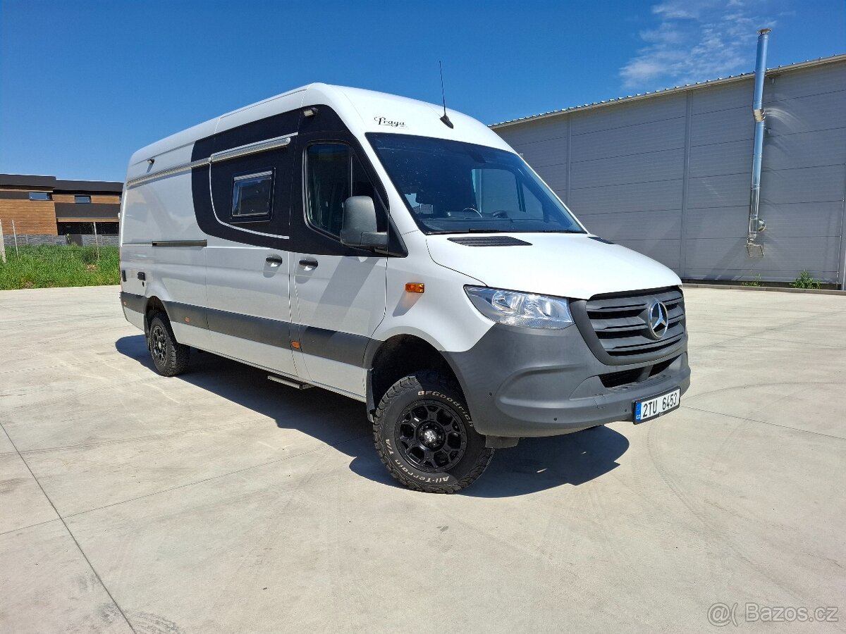 Prodám obytné vozidlo MB Sprinter 4x4