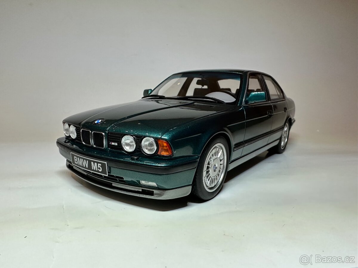 BMW M5 E34 Cecotto zelená 1:18