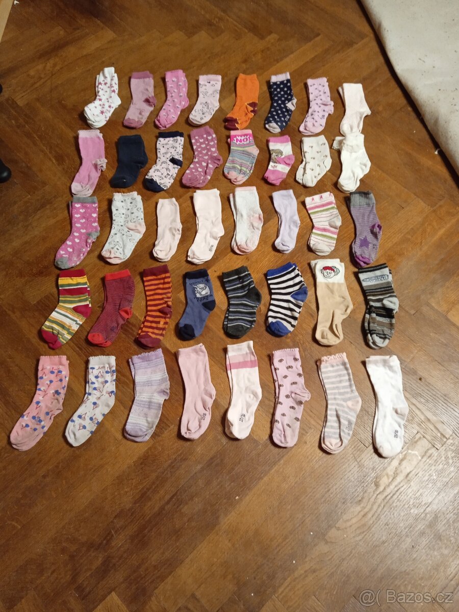 dětské ponožky - velikost 27-30