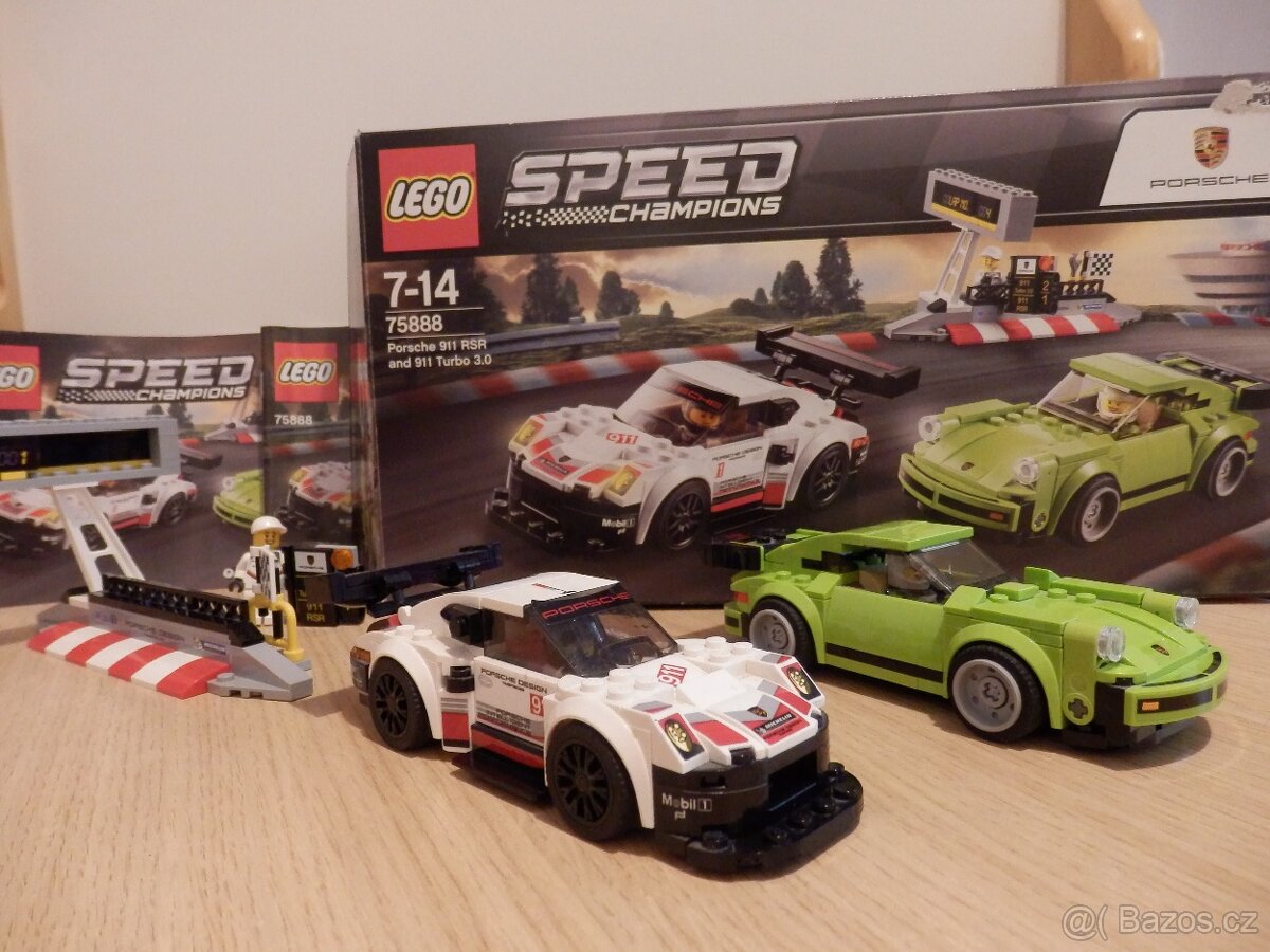 LEGO Speed Champions 75888 Porsche 911 RSR a 911 Turbo 3.0