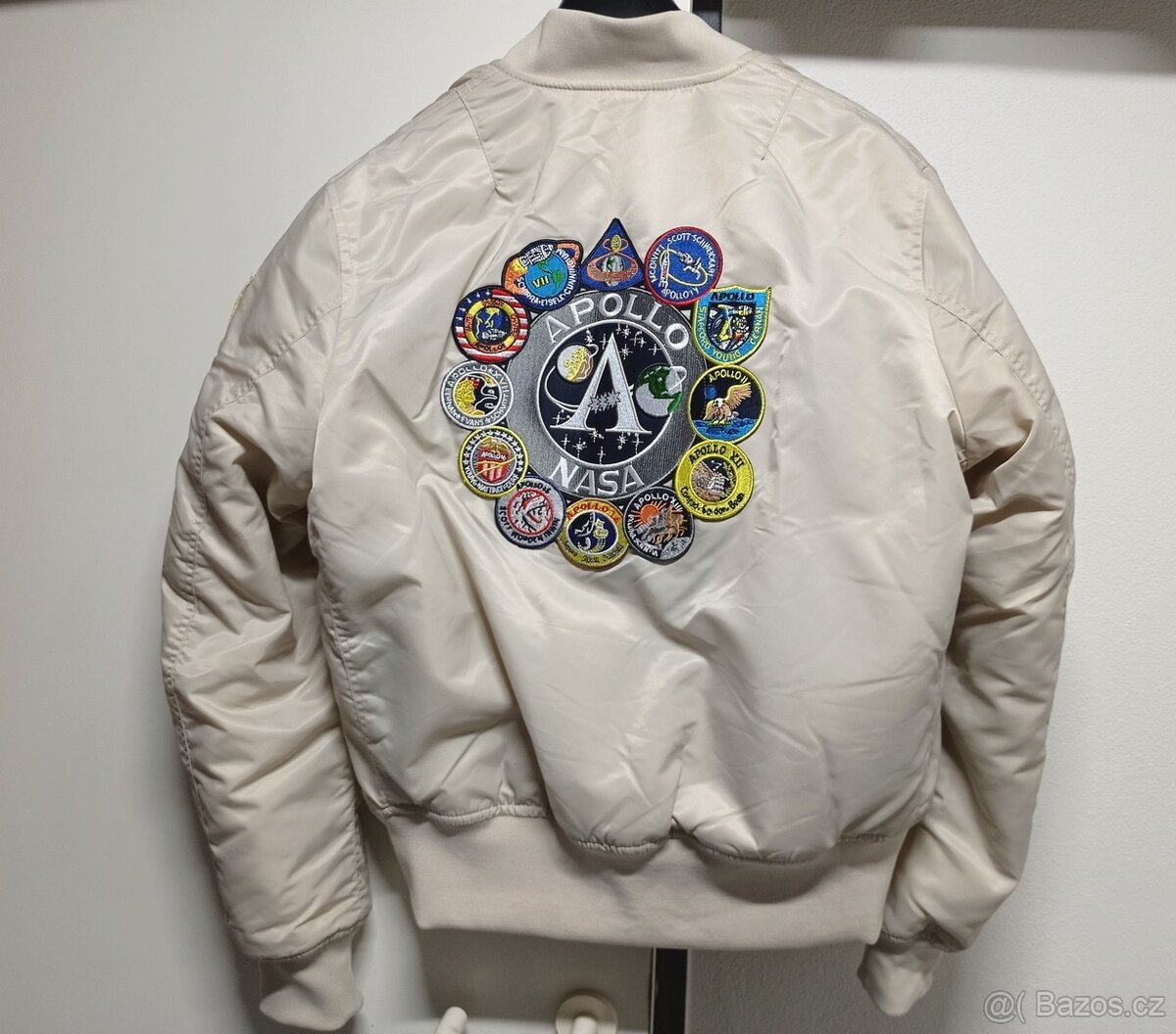 NOVÝ pánský béžový bomber NASA  Apollo II - M