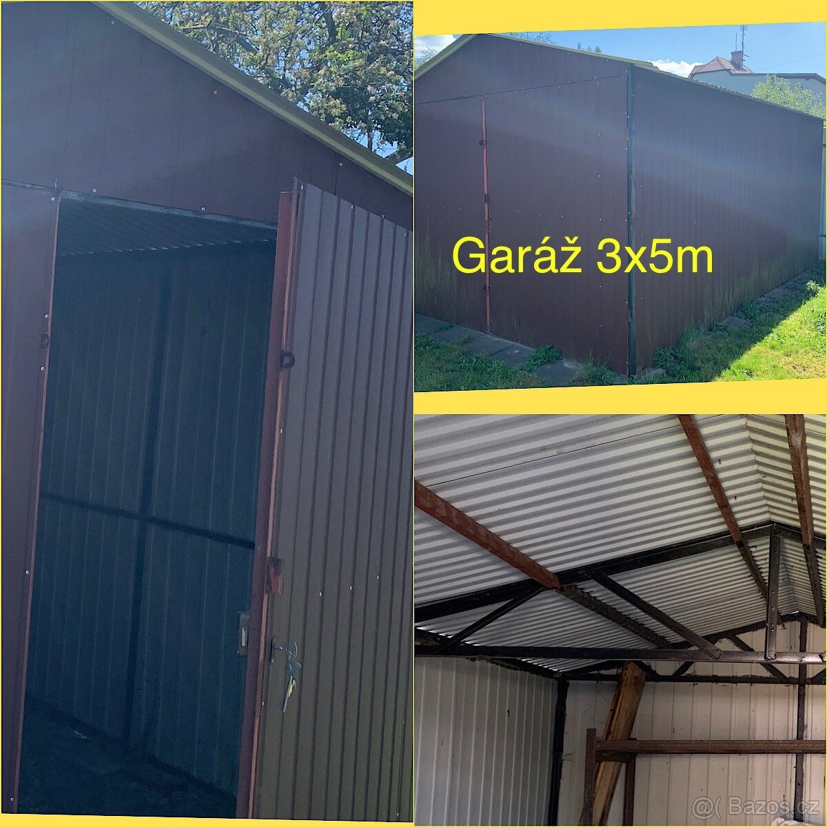 Garáž 3x5m