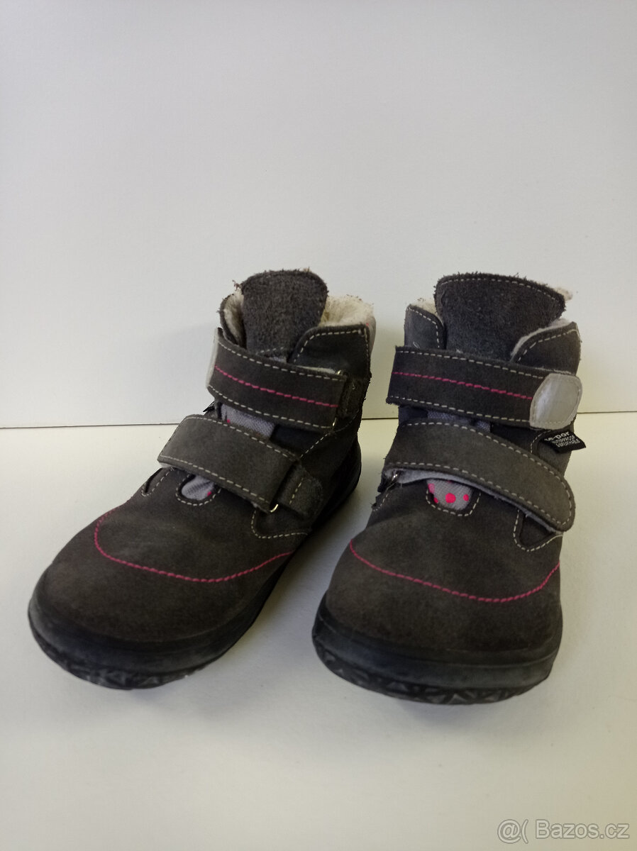 Barefoot zimní boty Jonap s membránou, velikost 29