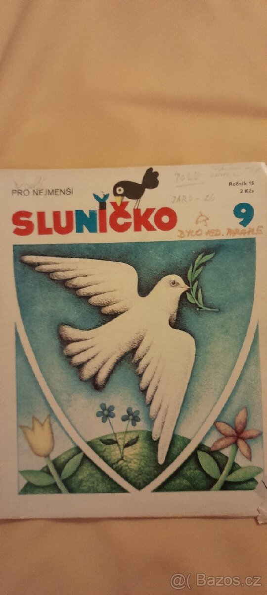 Retro časopis Sluníčko