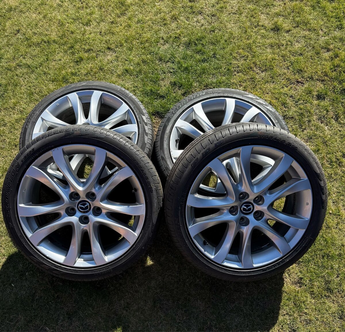 ☀️Alu letní sada Mazda 6, pneu Pirelli, DOT20