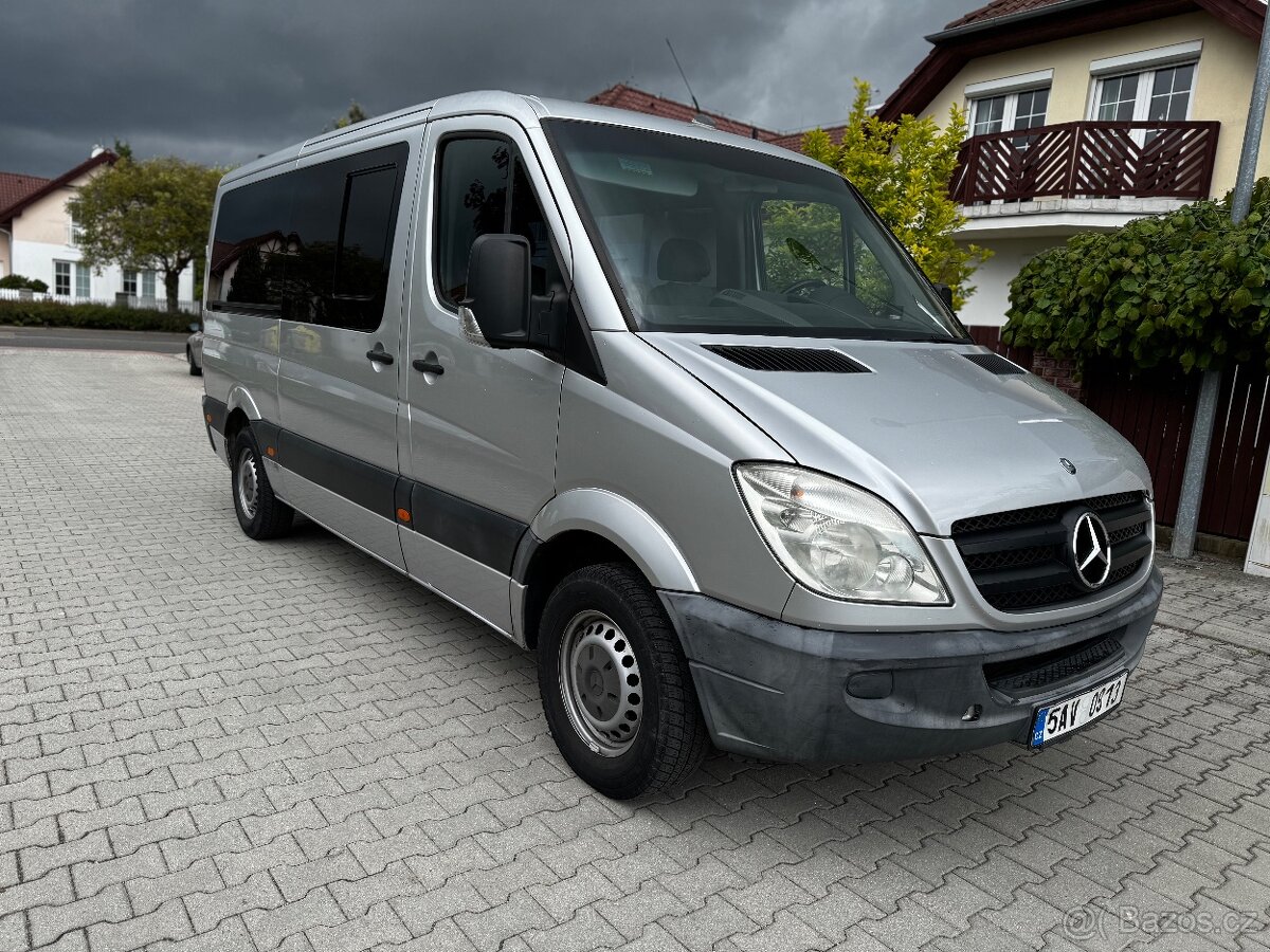 Mercedes Sprinter 211 9míst,2009, 2.2 cdi 110kw, manuál