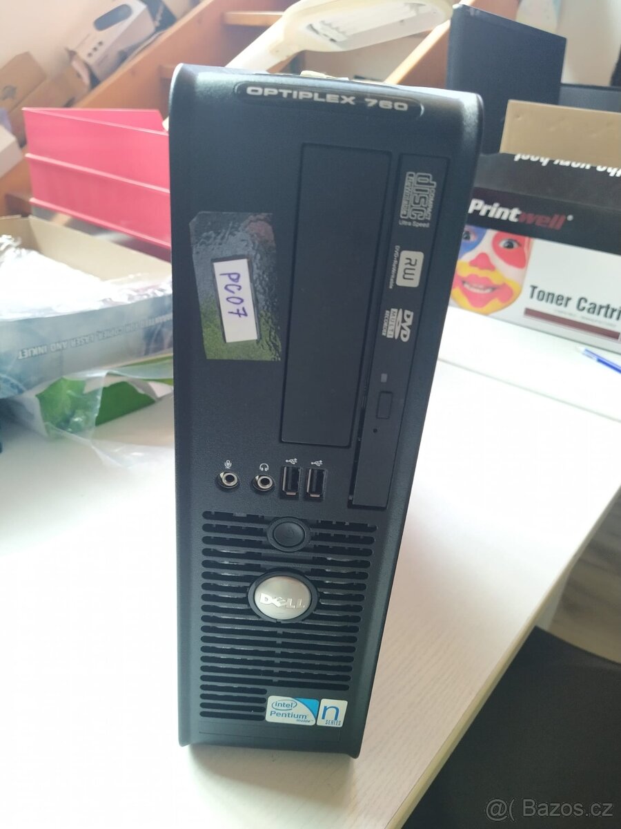 Kancelářský počítač DELL Optiplex 760- PentiumDual, 8GB,500G