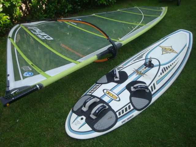 Windsurfing Komplet 135/7,5