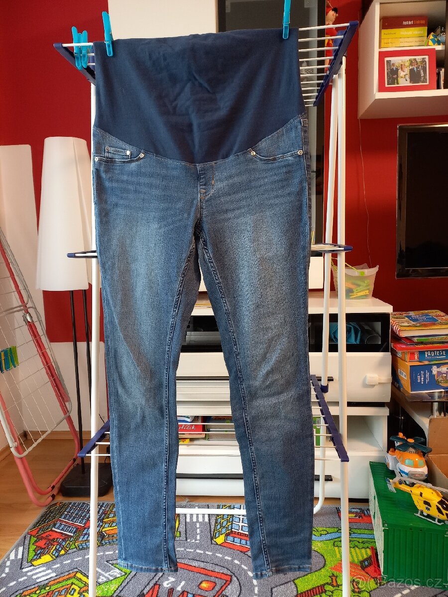 Těhotenské džíny vel.40