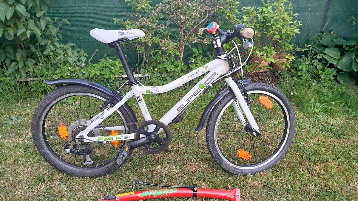 Dětské kolo SUPERIOR 20 a tažná tyč