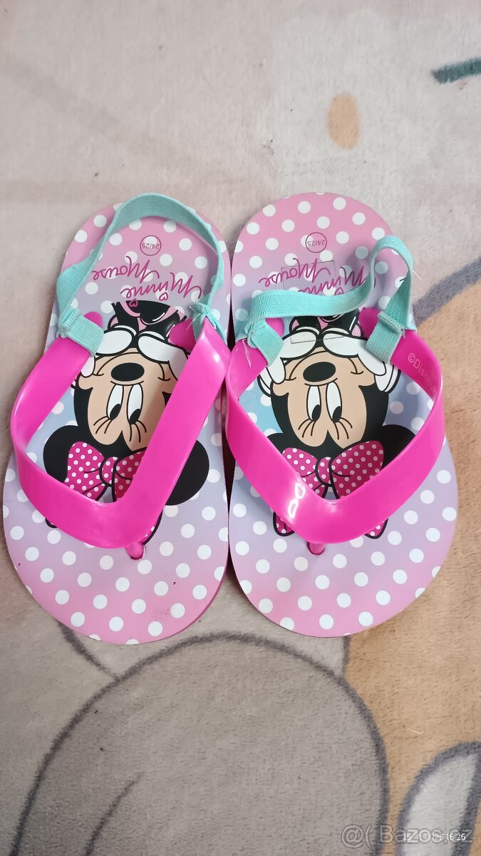 Žabky Minnie