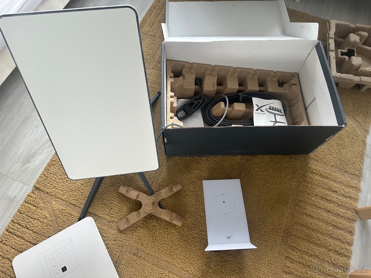 Starlink dish + router gen2