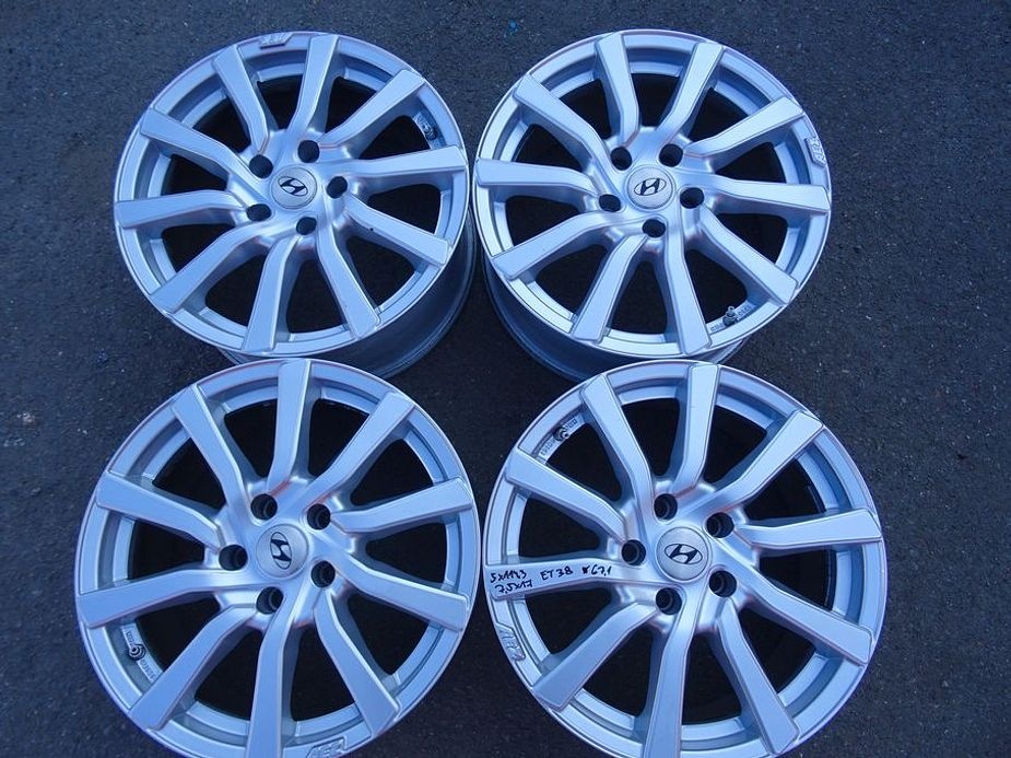 Alu disky na Hyundai, Kia, 17", 5x114.3 , ET 38, šířka 7,5J