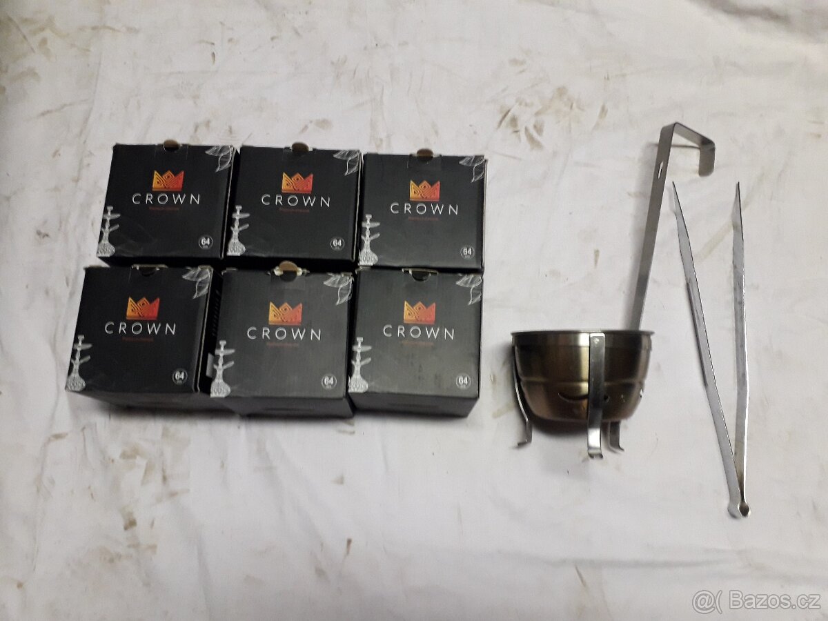 Prodám uhlíky do vodní dýmky s příslušenstvím.