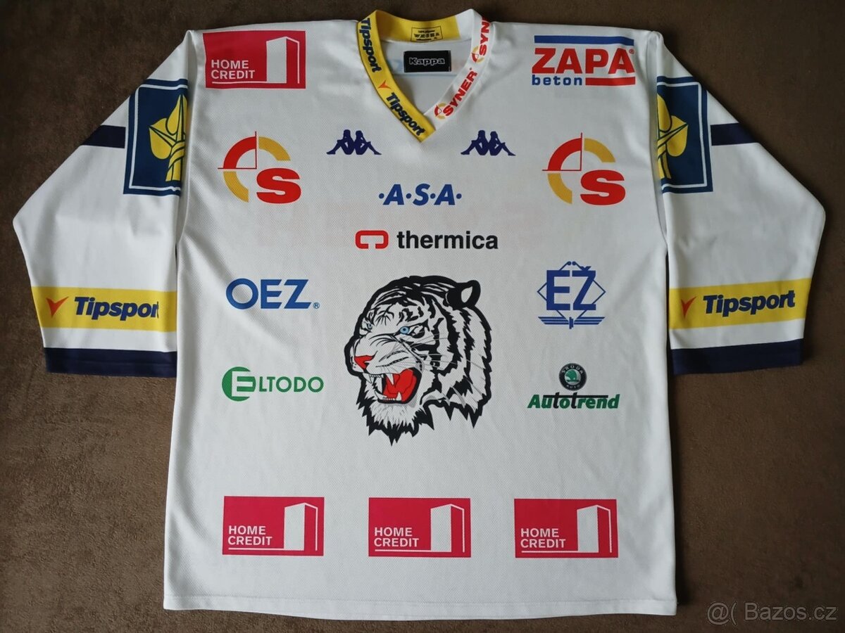 Hokejový dres HC Bílí Tygři Liberec