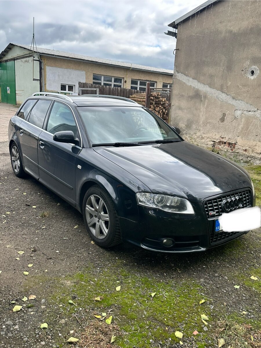 Prodám Audi A4 S-line 2,0l   125kw nové DPF