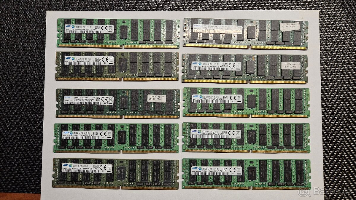 RAM LRDIMM DDR4 Samsung 32GB 4DRx4 PC4-2133P