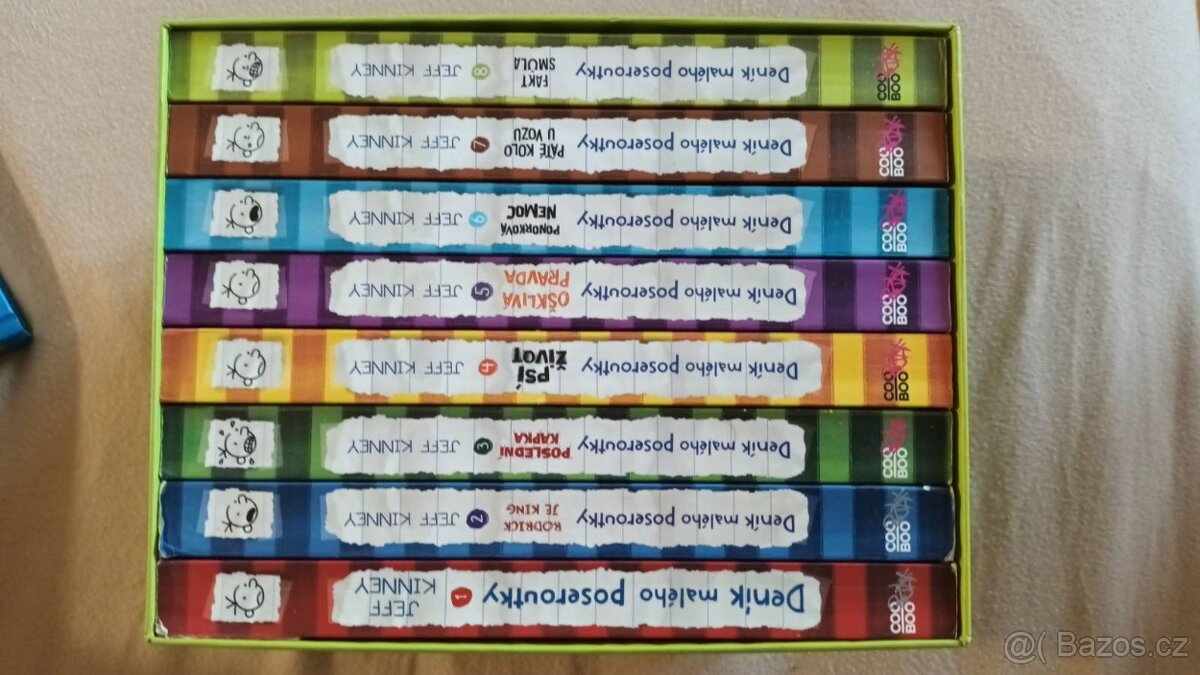 Deník malého poseroutky box, díl 1-8 Jeff Kinney