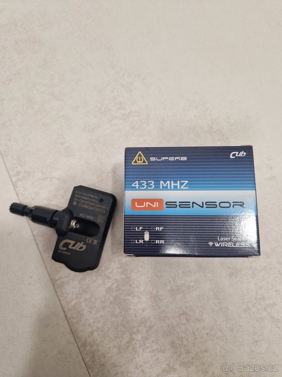 4x TPMS senzor tlaku do pneu UNISENSOR