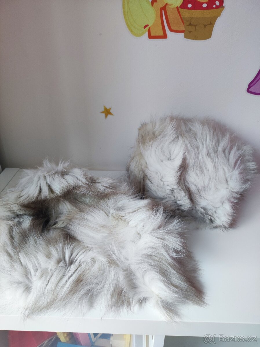 zimní kožešinový set