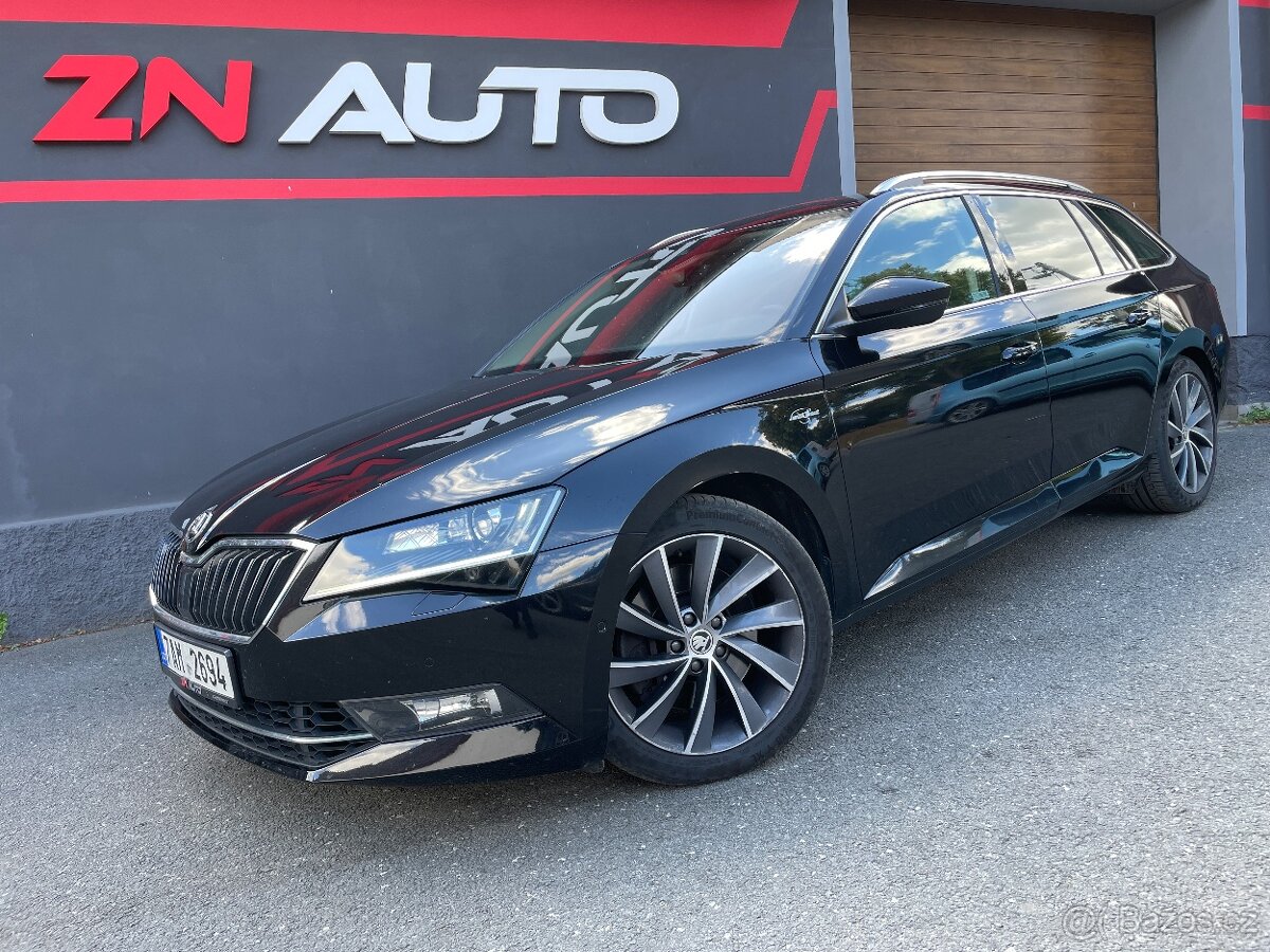 Škoda Superb III DSG L&K 2.0 TSI 200 kw, serviska, 1. maj