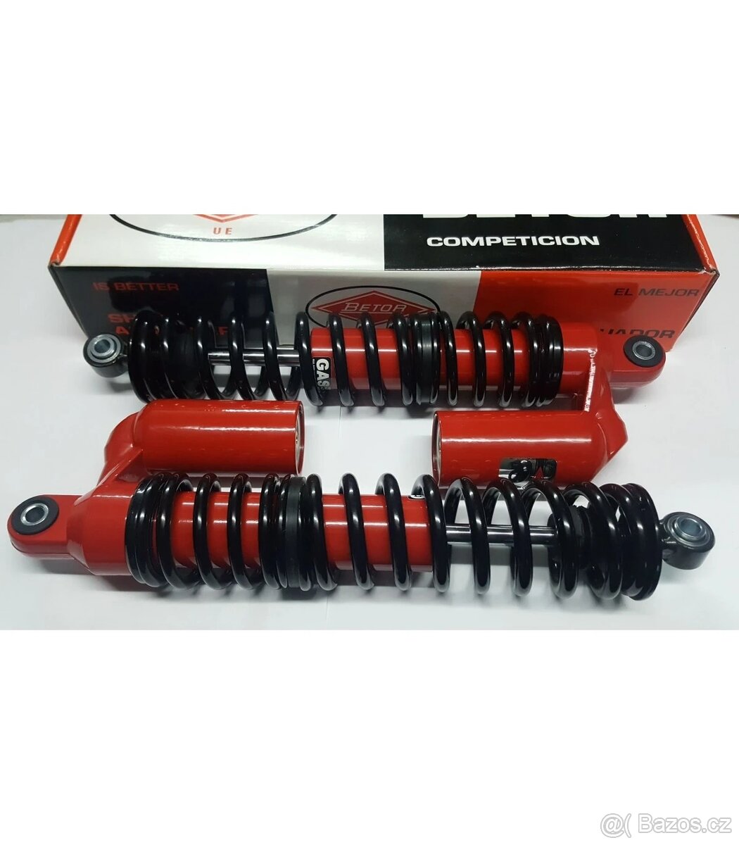 Zadní tlumiče BETOR Enduro/Motocross GAS 390 a 360mm-skladem