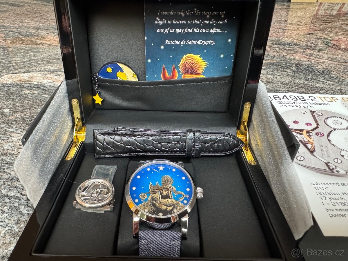 Malý Princ Individuál Řemeslné Hodinky, limited 3ks, nové