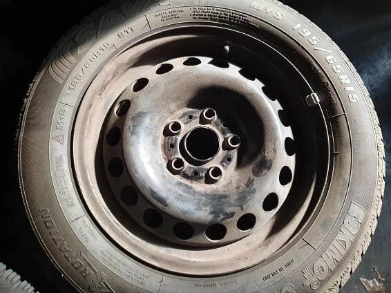 Škoda Octavia II plechové disky 15