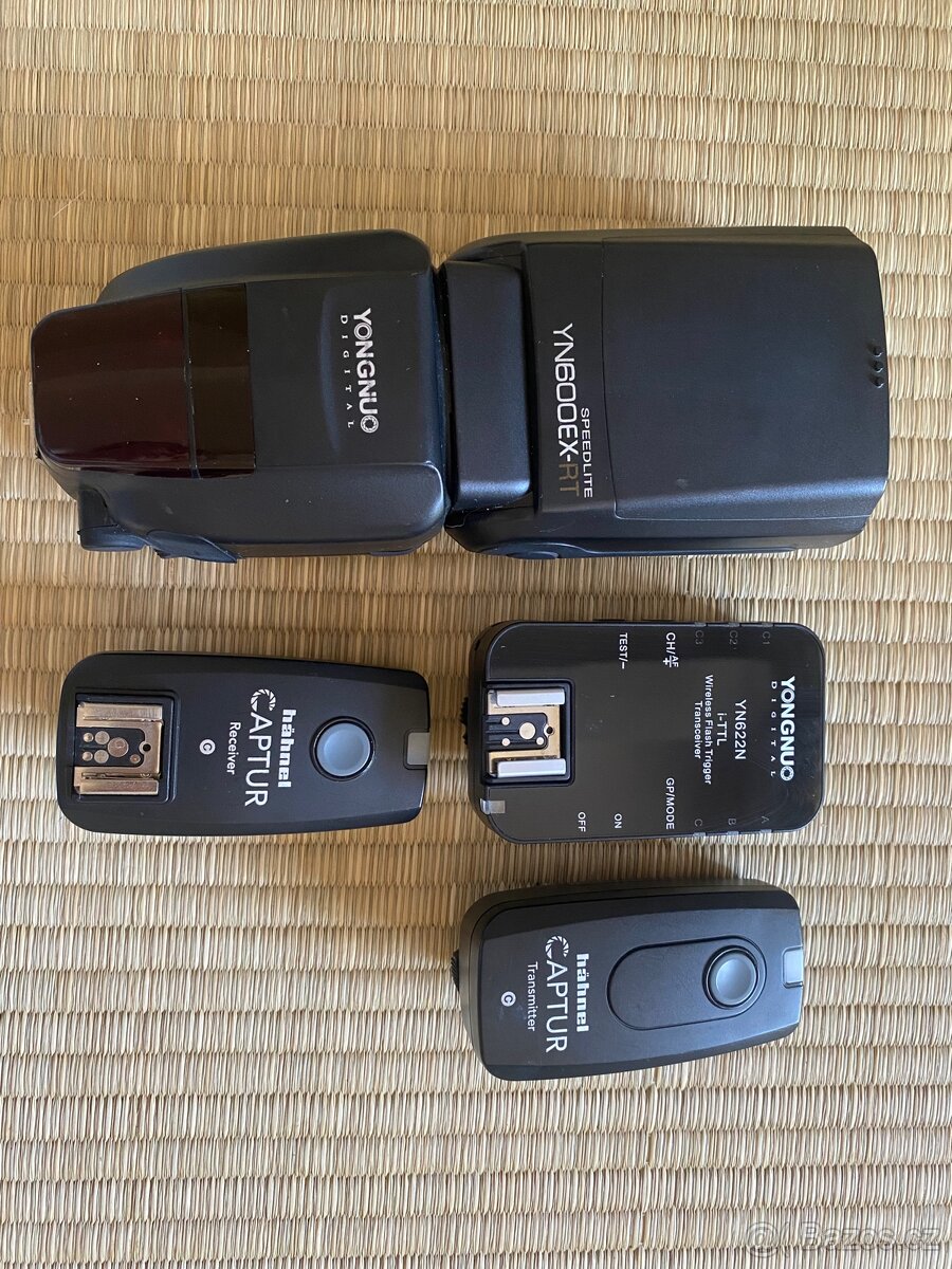 Blesk Yongnuo YN600EX-RT pro Canon + bezdrátovy odpalovač